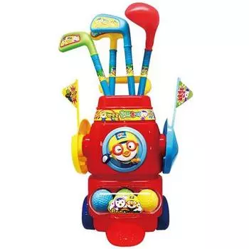 Набор игрушек Pororo Golf Play, разноцветныеПопулярные корейские куклы и игрушки