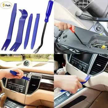 Набор инструментов для автоматического демонтажа, пластиковый комплект, зажим для двери автомобиля, обшивка панели, радиоприемник, установщик для удаления аудио, комплект для переоборудования, ремонта