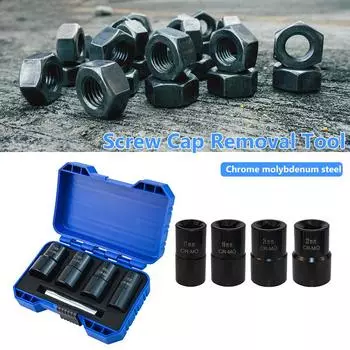 Набор инструментов для извлечения сломанных гаек и болтов из 5 предметов для ремонта автомобиля