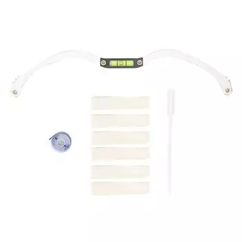 Набор инструментов для нанесения татуировки бровей, набор маркеров для микроблейдинга, измерительная линейка