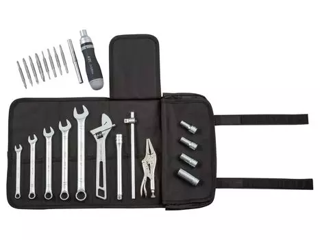 Набор инструментов для обслуживания мотоциклов Kyoto Machinery Tools (КТК) 9,5кв.м. [набор из 14 предметов] SK31425MC2025SK