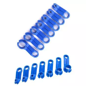 Набор инструментов для отсоединения топливной линии переменного тока, 7 шт. синий