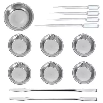 Набор инструментов для покраски пластиковых моделей Samcos, 2 тонировки, 7 красок, 4 предмета для хобби, набор из 13 предметов, палочки, тарелки, капельницы,