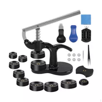 Набор инструментов для прессования часов, задняя крышка, профессиональная ручная застежка, 19-50 мм, корпус