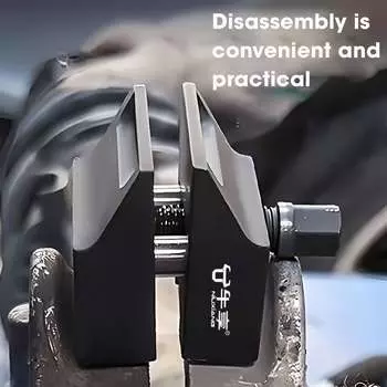 Набор инструментов для распорки и раздвижки стоек подвески автомобиля. Разделитель стоек подвески автомобиля. Расширитель ступицы колеса. Расширитель поворотного кулака. чёрный