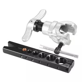 Набор инструментов для развальцовки эксцентрика для тормозной линии охлаждающей воды и газа серебряный