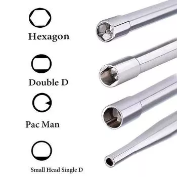 Набор инструментов для регулировки карбюратора, 10 шт., отвертка для регулировки карбюратора с чисткой карбюратора серебряный