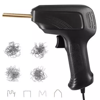 Набор инструментов для ремонта бампера автомобиля 50 Вт, вилка ЕС, пистолет для сварки пластика, гаражный горячий степлер, сварочный аппарат