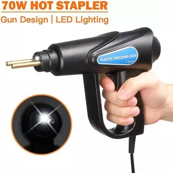 Набор инструментов для ремонта пластика: Инструмент для сварки бампера автомобиля с термоклеевым пистолетом US standard connector set