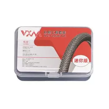 Набор инструментов для ремонта велосипедных шин, компактный размер, портативный универсальный набор клея для ремонта проколов велосипедных шин мотоцикла A