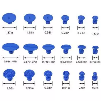 Набор инструментов для ремонта вмятин на автомобиле, механические направляющие для листового металла, набор для съемника с присоской разных размеров, автомобильные аксессуары