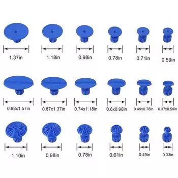 Набор инструментов для ремонта вмятин на автомобиле, механические направляющие для листового металла, набор для съемника с присоской разных размеров, автомобильные аксессуары