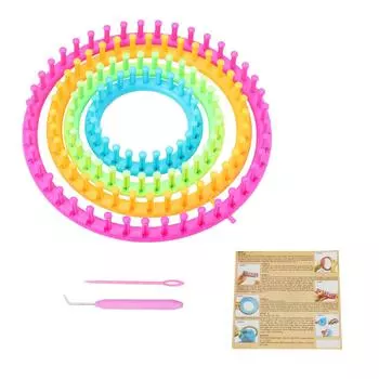 Набор инструментов для ручного вязания своими руками, шерстяная шапка, свитер, вязальщица