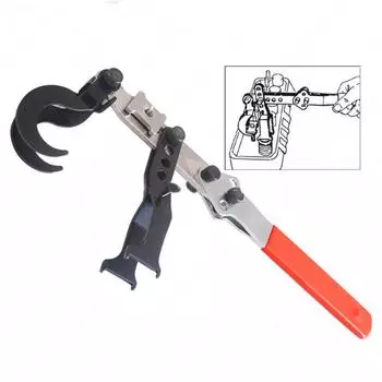 Набор инструментов для снятия держателя уплотнения двигателя типа OHV/OHC с рычагом компрессора