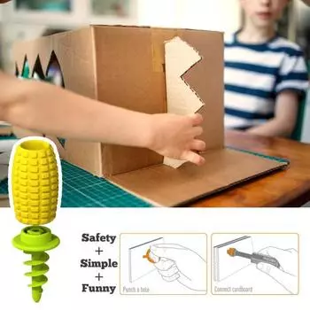 Набор инструментов для строительства из картона, экологически чистый, компактный, многофункциональный, многоразовый, набор инструментов для самостоятельного изготовления из картона, детская развивающая игрушка D