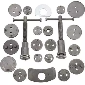 Набор инструментов для суппорта дискового тормоза из 22 предметов | Набор инструментов для перемотки поршневого компрессора суппорта дискового тормоза для замены тормозных колодок