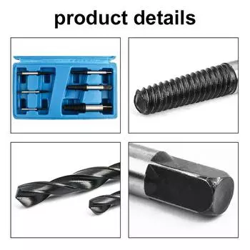 Набор инструментов для удаления болтов, 12 шт., ручной съемник винтов, ржавый винт, сломанные винты, набор для извлечения застрявших винтов