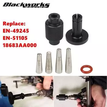Набор инструментов для уплотнений топливных форсунок GM245, совместимый с двигателями GM Subaru, заменяет #XLB-1179-BK EN-49245 18683AA000 XLB-1179-BK чёрный