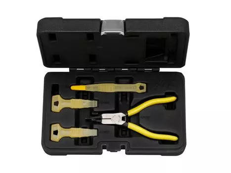 Набор инструментов для замены линз фар Kyoto Machinery Tools ATP6015 желтый (КТК) серебряный