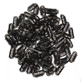 Набор из 100 заколок для волос премиум-класса — элегантный дизайн под черное дерево