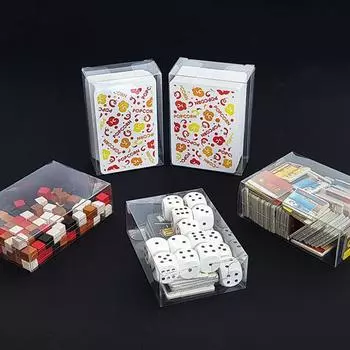 Набор из 10 карточек для настольной игры / коробка для колоды (выберите 1 размер), популярные корейские игры