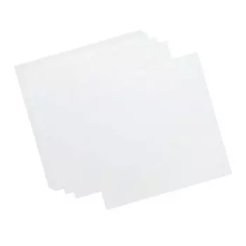 Набор из 10 квадратных 5x5 см листов для изготовления трафаретов из ПЭТ, универсальных и эффективных