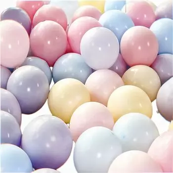 Набор из 10 макаронных изделий с воздушными пастельными шариками Extra Round Balloon Decoration Cultural Balloons, Balloons, Balloons, 300, Inch,