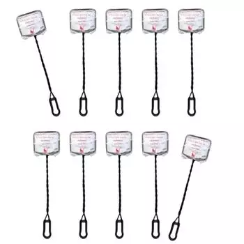 Набор из 10 сачков для аквариумных рыбок, профессиональный сачок с мелкой сеткой для чистки, для различных случаев, для домашних и офисных аквариумов A