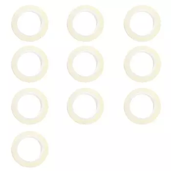 Набор из 10 штук белой малярной ленты mitas, 10 рулонов, маскирующая внутренняя открытка, фотоукрашение, малярная лента, декоративная, ремонт комнаты, черно-белая, предотвращение появления пятен белый