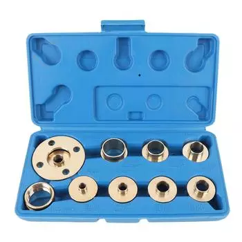 Набор из 11 направляющих для фрезера, латунный эффективный и долговечный шаблон для фрезера для деревообработки