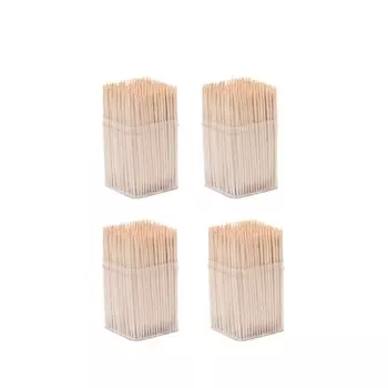 Набор из 1200 деревянных зубочисток в коробке с крышкой Fackelmann Wood Edition ref. 9933050