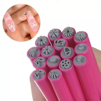 Набор из 12/15 шт. ручек для дизайна ногтей, граффити, инструменты для нанесения точек на ногти, простые в использовании ручки для дизайна ногтей, инструменты для самостоятельного дизайна ногтей