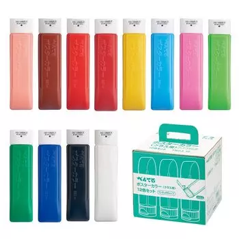 Набор из 12 цветов для постеров Pentel Paint (для класса) [1 коробка] YNG3-12