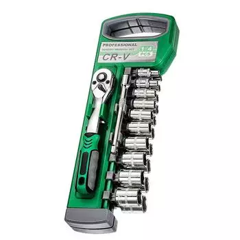 Набор из 12 метрических ключей-трещоток с 72 зубцами, набор из 1/4 -3/8 -1/2 для обслуживания автомобилей и бытовых инструментов