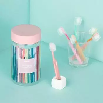 Набор из 12 предметов для детской зубной щетки Kundal Deep Clean с ультратонкой антибактериальной щетиной