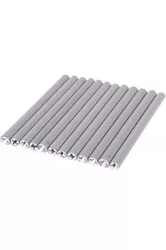 Набор из 12 светоотражающих трубчатых отражателей для спиц велосипеда wumio, простая установка, простая видимость автомобильного света, предотвращение несчастных случаев, ночная спица