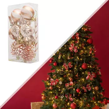 Набор из 13 предметов, Декоративные рождественские шары, Конфеты, Украшения на елку для гостиной, шампанского