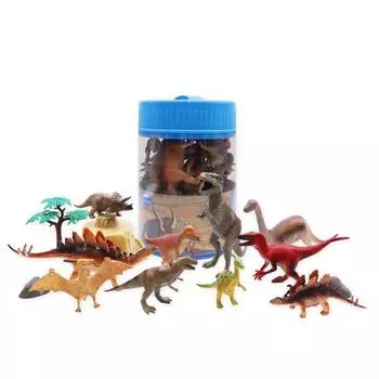 Набор из 14 фигурок динозавров Animal Planet, 1 комплект, популярные игрушки в Корее
