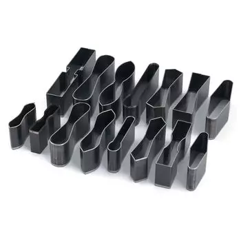 Набор из 15 предметов для высечки отверстий для кожевенного ремесла COZENTA, резак, дырокол, кожевенное ремесло, резка, высечка, чёрный