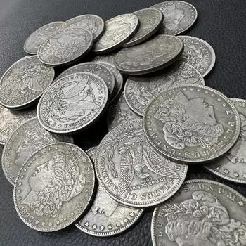 Набор из 1–20 копий памятных монет Моргана 1885–1898 гг. — идеальный вариант для коллекционеров и любителей истории