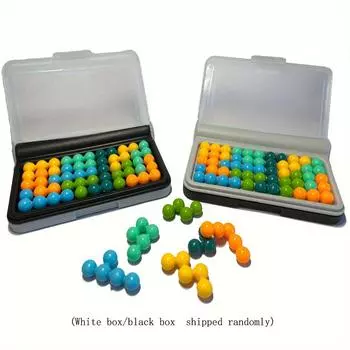 Набор из 20 сложных 2D-головоломок с иллюстрированным руководством и элегантной коробкой для хранения, подходящей для подарка