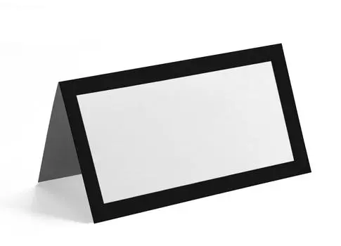 Набор из 24 штук Inkdotpot, сплошные палаточные столики, карточки с местами для сервировки стола на свадьбу, открытки для сопровождения имени на свадьбу, День благодарения и Рождества 4 x 3.5 Inches чёрный