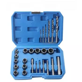 Набор из 26 шестигранных винтов и экстракторов болтов 26-piece multifunctional nut extractor [Blue Box]