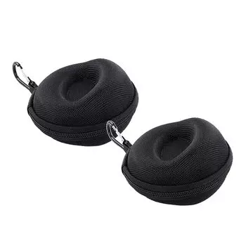 Набор из 2 часов, чехол для часов, футляр для часов, дорожный футляр, футляр для хранения часов, коробка для 1 часов, черный дорожный футляр для хранения часов, мужские