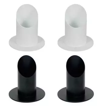 Набор из 2 держателей для крестильных принадлежностей для украшения стола, подставка для причастия чёрный