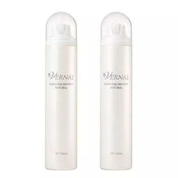 Набор из 2 флаконов Vernal Essential Shower 200 мл x 2 флакона (натуральный)