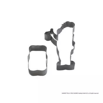 Набор из 2 формочек для печенья Zenker с плюшевыми мишками от Haribo ref. 17388