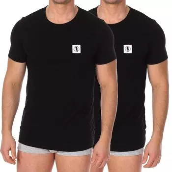 Упаковка из 2 футболок Pupino BKK1UTS07BI для мужчин S чёрный