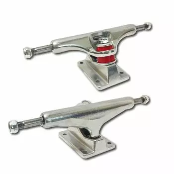 Набор из 2 грузовиков для скейтборда SK8 TRUCK G Silver, сверхлегкий и прочный, профессиональные характеристики, 1 автомобильный бокс в комплекте 5,25 дюйма 5,25 дюйма серебряный