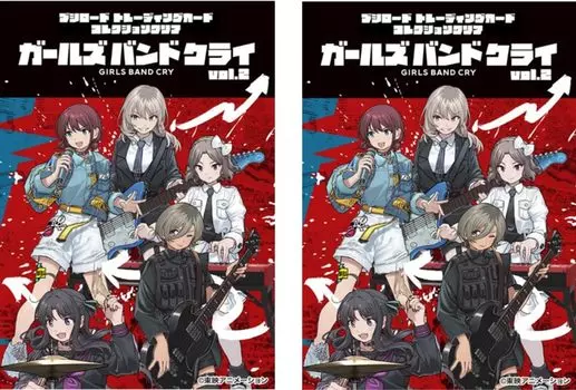 Набор из 2 коллекционных карточек Clear Girls Band Cry Bushiroad Vol.2